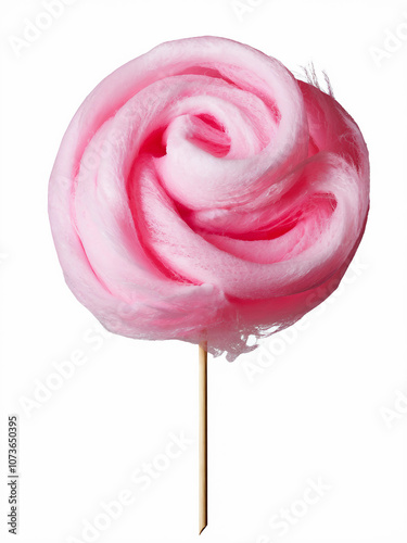 Pink Cotton Candy on Stick