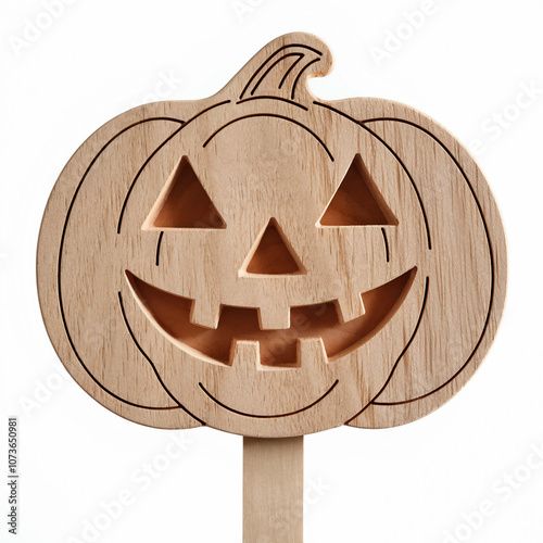 Wooden Pumpkin 