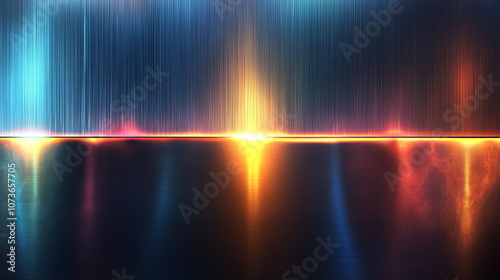 Experience the interplay of color and light in this dynamic and luminous design.  Ideal for creating a captivating visual impact.