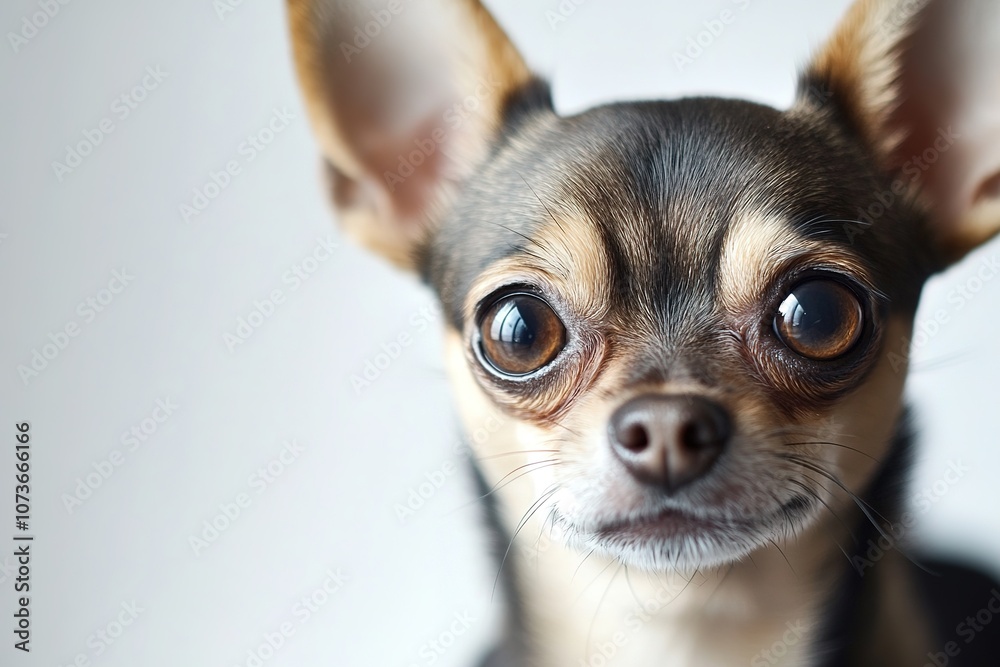Close-up of adorable Chihuahua with big eyes Close-up of adorable Chihuahua with big eyes