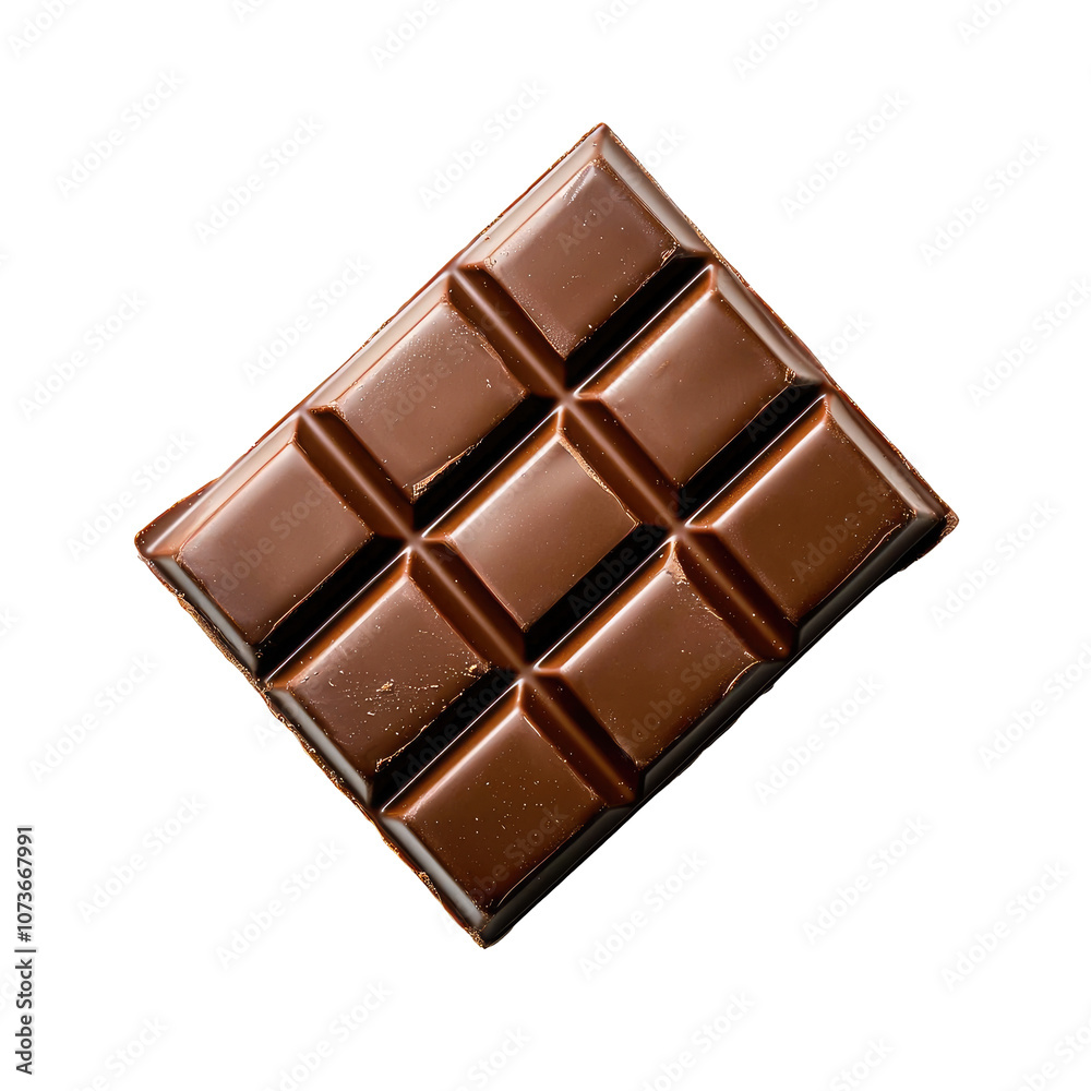Delicious Milk Chocolate Bar Isolated on White Background Showing Its Smooth Texture and Indulging Appearance Perfect for Sweet Treats and Dessert Designs Delicious Milk Chocolate Bar Isolated on White Background Showing Its Smooth Texture and Indulging Appearance Perfect for Sweet Treats and Dessert Designs