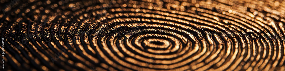 Fingerprint Maze: A close-up shot of intricate fingerprint patterns. Fingerprint Maze: A close-up shot of intricate fingerprint patterns.