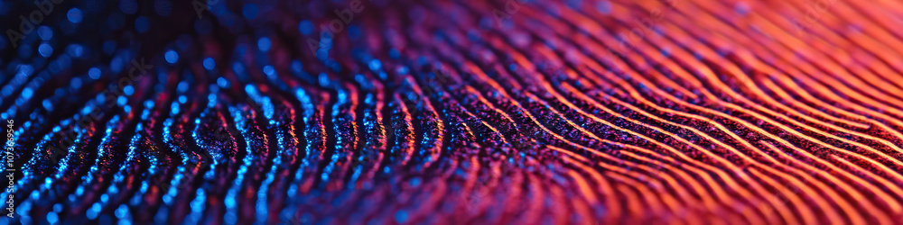Fingerprint Maze: A close-up shot of intricate fingerprint patterns. Fingerprint Maze: A close-up shot of intricate fingerprint patterns.
