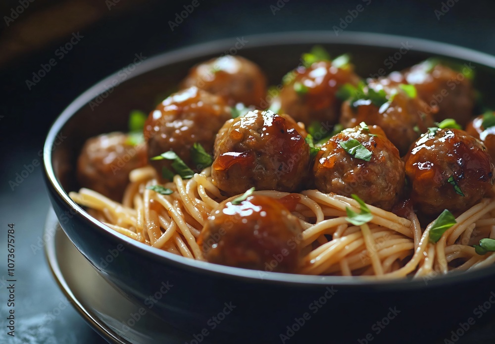 Cinematic Food Photography: Meatballs with Spaghetti Cinematic Food Photography: Meatballs with Spaghetti