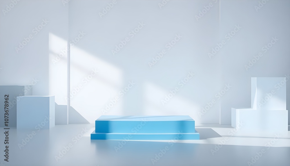 Minimalist Blue Platform Minimalist Blue Platform