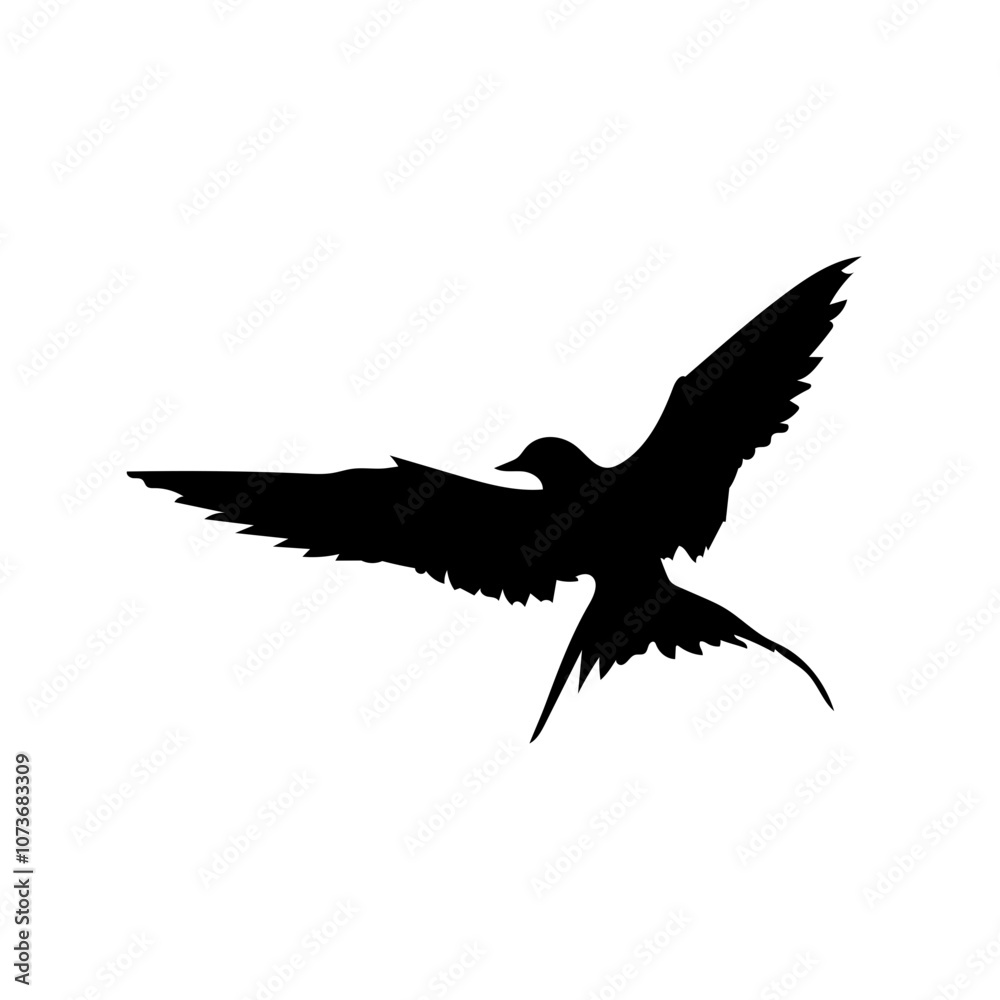 Black and Pinion wings of bird on white background, Vector. Falcon Eagle Bird Logo Template vector icon, black wings animal wings, bird, bat and fly Black and Pinion wings of bird on white background, Vector. Falcon Eagle Bird Logo Template vector icon, black wings animal wings, bird, bat and fly