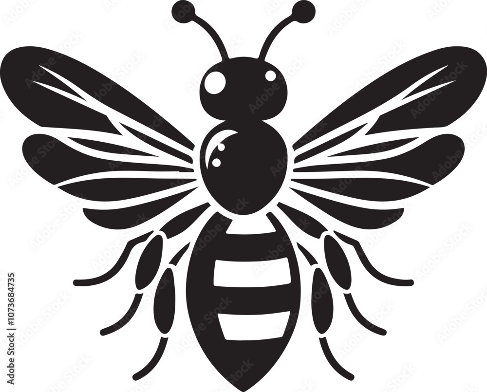 Fototapeta premium Bee Vector