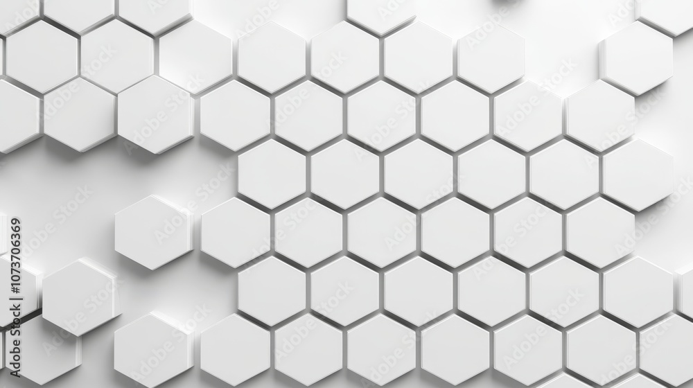 A textured background featuring interlocking white hexagons, creating a modern and minimalistic design. A textured background featuring interlocking white hexagons, creating a modern and minimalistic design.