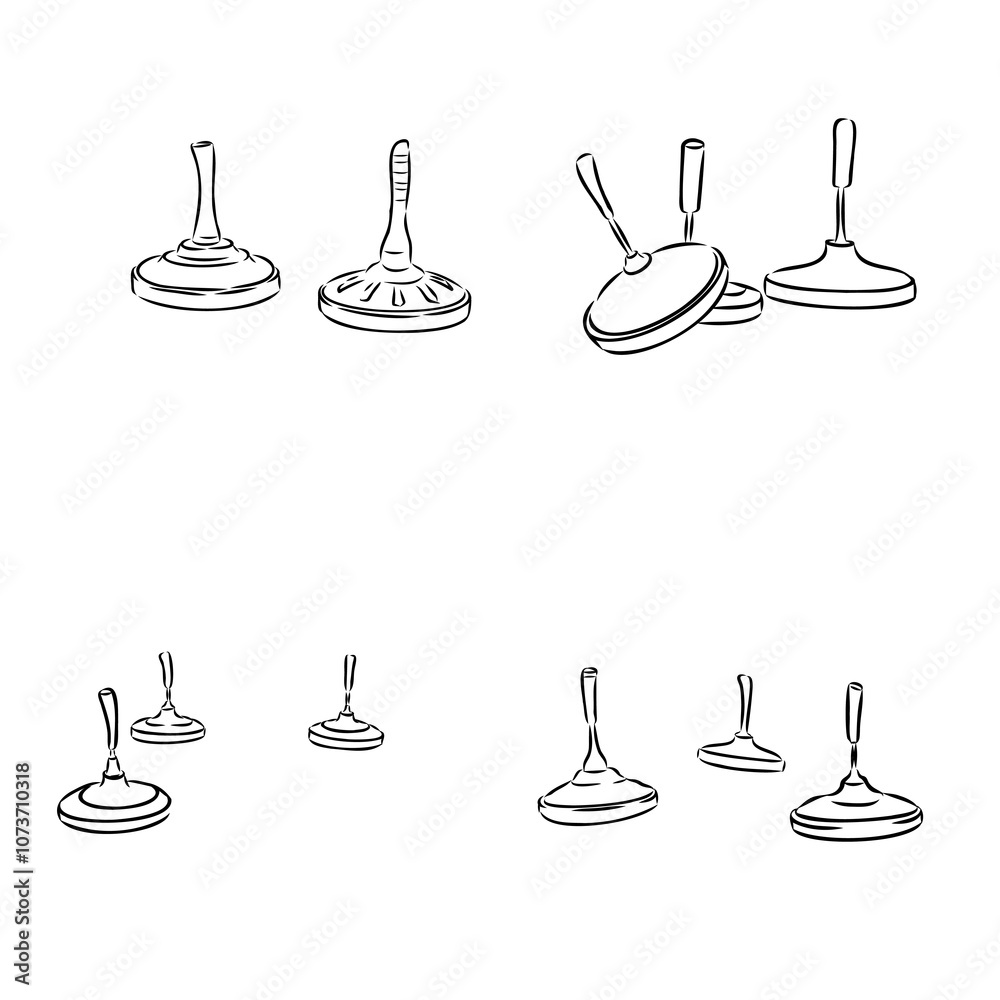 bavarian curling sport, vector sketch . Vector element of winter ice sports. bavarian curling sport, vector sketch . Vector element of winter ice sports.