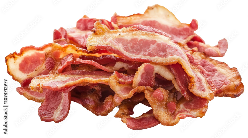 Crispy bacon strips Crispy bacon strips