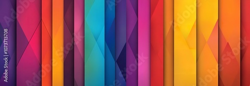 Abstract Background Vector Set with Colorful Geometric Shapes

 photo