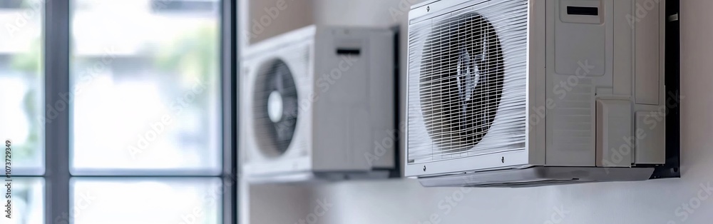 Professional Technicians Install Heating and Cooling Systems in Industrial Commercial Buildings Professional Technicians Install Heating and Cooling Systems in Industrial Commercial Buildings