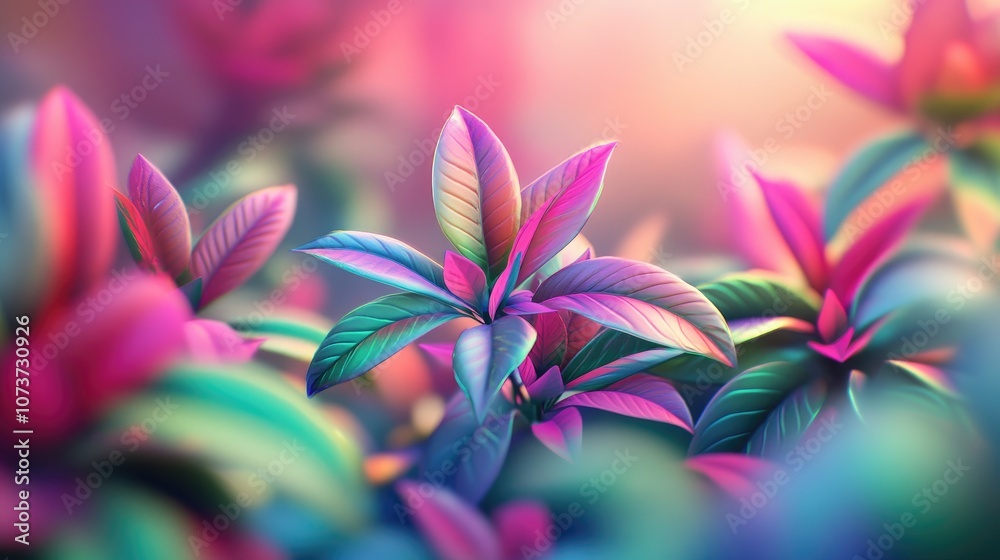 Striking plant with vibrant hues of pink green and purple showcasing the beauty of nature s palette Striking plant with vibrant hues of pink green and purple showcasing the beauty of nature s palette