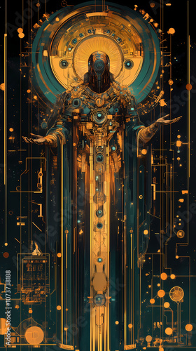 Shadowpunk Byzantine Deity Exerts Authoritarian Technocracy