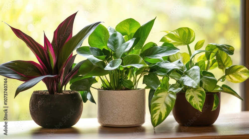 Indoor house plants for home decor