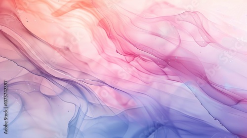 Abstract vivid colorful wave flowing express dreamy texture. Seamless texture vividness pastel swirling convey sense of gentle and soft emotion scene perfect for effect and graphic design. AIG61.