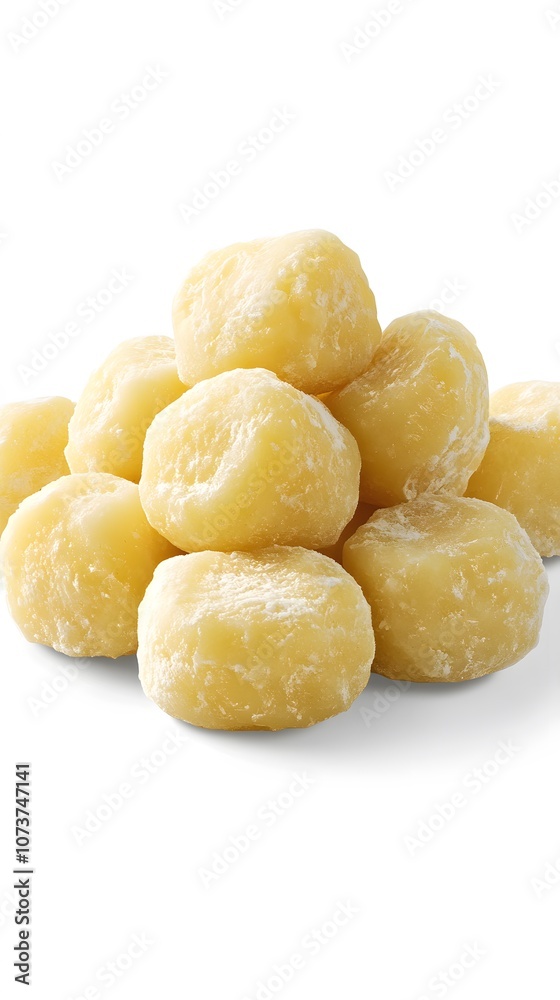 Food on White Background, Gnocchi, Photo Realistic, Wallpaper, Cover and Screen for Smartphone, PC, Laptop, 9:16 and 16:9 Format Food on White Background, Gnocchi, Photo Realistic, Wallpaper, Cover and Screen for Smartphone, PC, Laptop, 9:16 and 16:9 Format