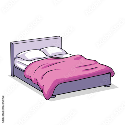 cartoon Bed