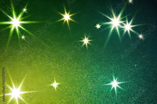 Beautiful green sparkling background