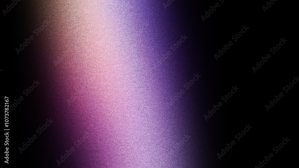 Obraz premium Abstract gradient noise pattern with vibrant purple and pink hues on black background
