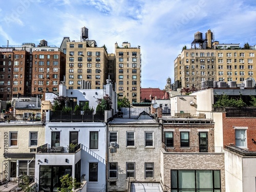 Skyline of the Upper West Side, New York - July 2021