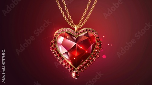 Jewelry, valentine's day