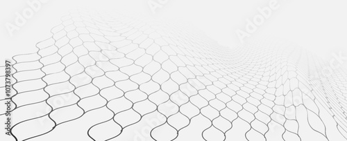 Mesh texture for fishing nets. Seamless pattern for sportswear or soccer goal, volleyball net, basketball hoop, hockey, athletics. Abstract net background for sports