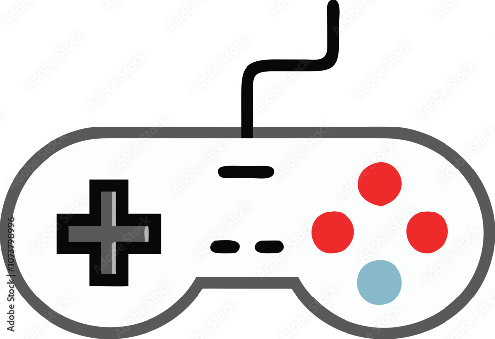 Gamepad icon. Game controller silhouette vector, Video game controller, joystick Gamepad icon. Game controller silhouette vector, Video game controller, joystick