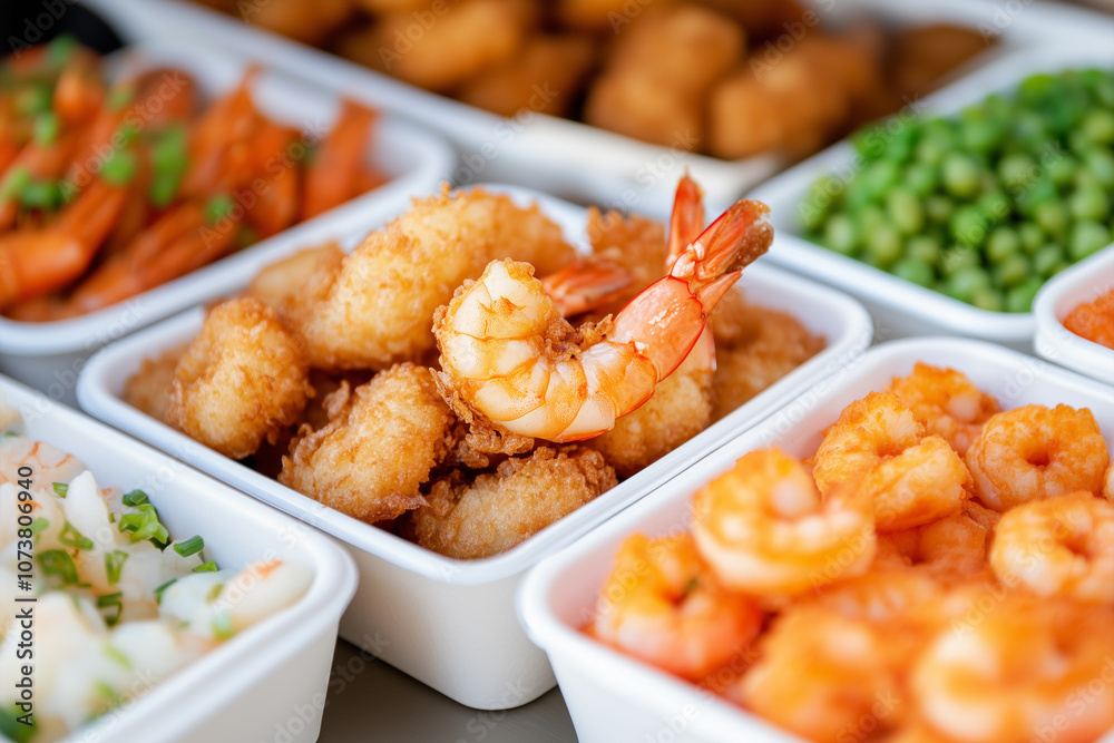 Freshly cooked shrimp on a plate. Freshly cooked shrimp on a plate.