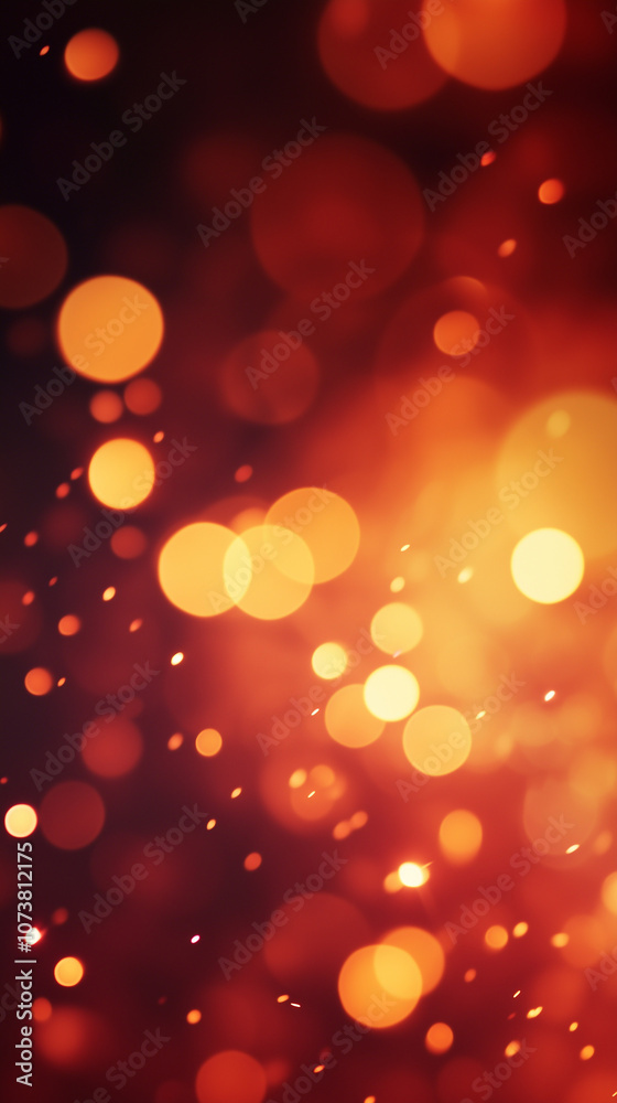 Warm colors particles - Vertical Abstract Phone Wallpaper in 9:16 Format Warm colors particles - Vertical Abstract Phone Wallpaper in 9:16 Format