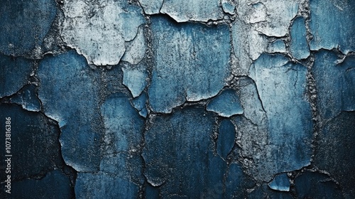 Dark blue textured background with a grunge appearance resembling cement or concrete