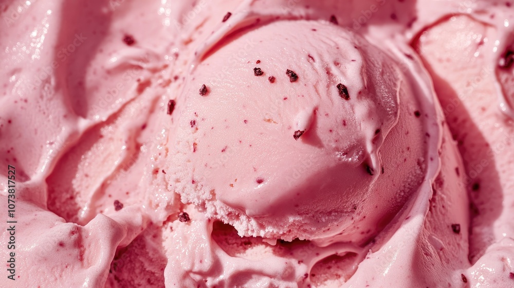 Close up of a delicious ice cream treat available in a cozy dessert shop Close up of a delicious ice cream treat available in a cozy dessert shop