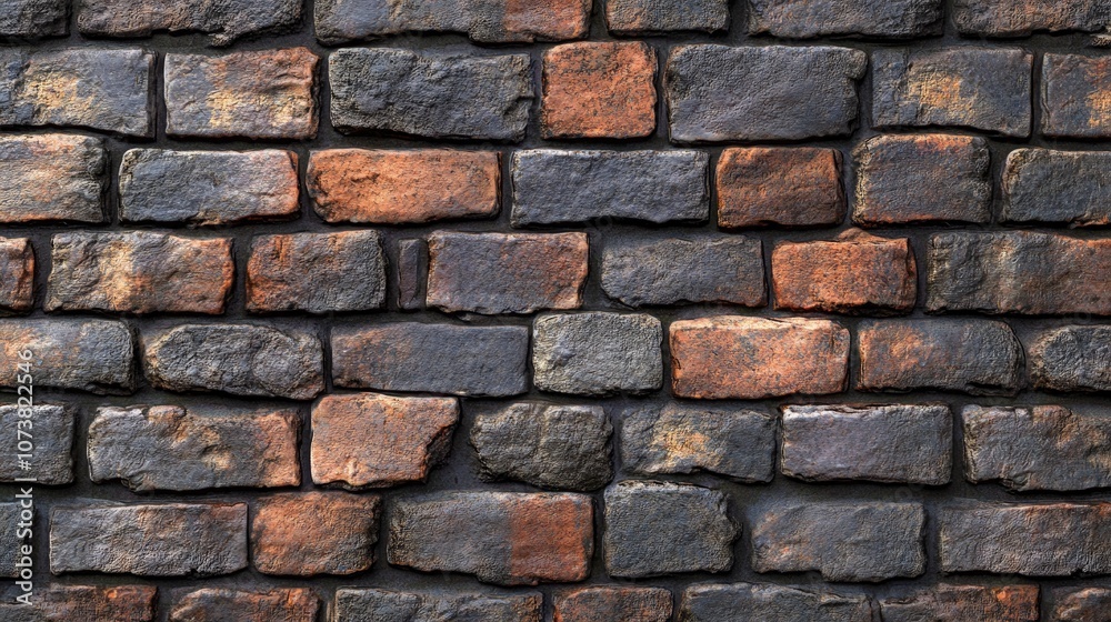 3D Rendering of a Contemporary Brick Wall 3D Rendering of a Contemporary Brick Wall