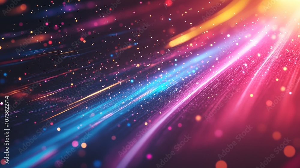 Futuristic light streaks create an abstract background simulating warp or hyperspace motion with star trails Dynamic particle light lines evoke a sense of expanding movement and exploding stars Futuristic light streaks create an abstract background simulating warp or hyperspace motion with star trails Dynamic particle light lines evoke a sense of expanding movement and exploding stars