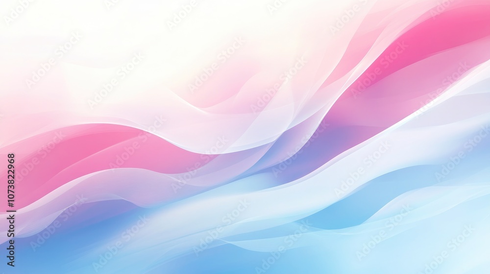 Soft abstract background featuring shades of blue pink and white in a pastel gradient Soft abstract background featuring shades of blue pink and white in a pastel gradient