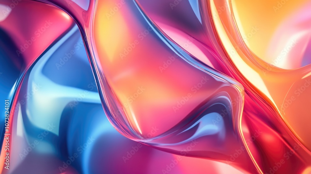 Abstract background with vibrant colors and dynamic shapes creating a visual interplay of light and form for artistic or design purposes Abstract background with vibrant colors and dynamic shapes creating a visual interplay of light and form for artistic or design purposes