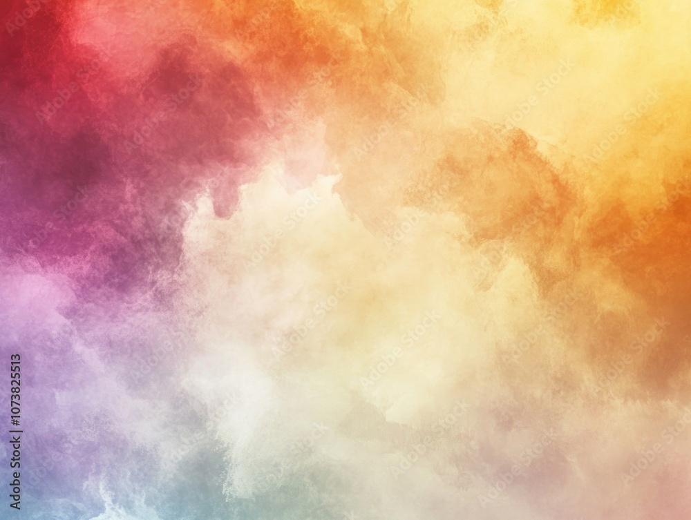 An abstract background featuring a blend of various colors in a degraded style