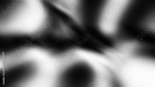 Abstract Noisy Dark Color Black and White Grainy Gradient Background Blurry Noise Trendy Grain Backgrounds For Banner, Poster, Wallpaper, Backdrop, Presentation