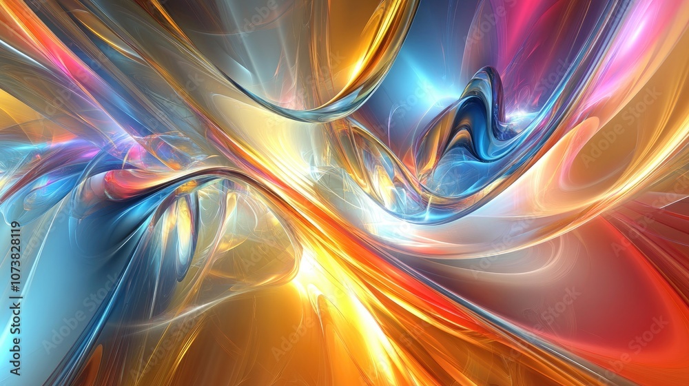 Abstract dynamic color background with lighting effects Futuristic bright texture ideal for creative graphic design Glossy pattern suitable for wallpaper posters and cover booklets 3D design Abstract dynamic color background with lighting effects Futuristic bright texture ideal for creative graphic design Glossy pattern suitable for wallpaper posters and cover booklets 3D design