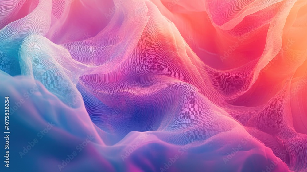 Colorful abstract geometric texture Blurred gradient background Motion illustration Swirl pattern for labels interiors digital printing or decorative design Colorful abstract geometric texture Blurred gradient background Motion illustration Swirl pattern for labels interiors digital printing or decorative design