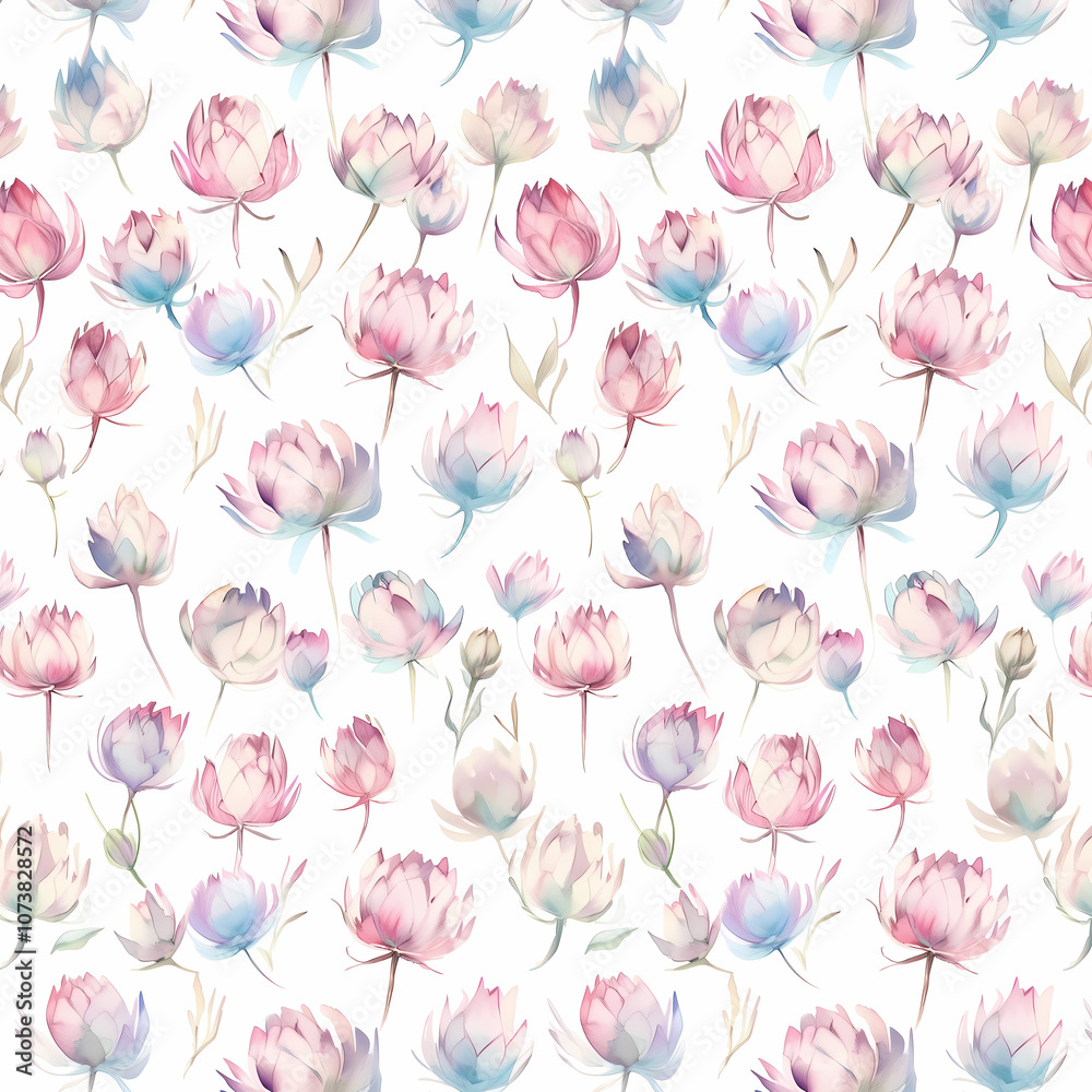 Seamless pattern with flowers Seamless pattern with flowers