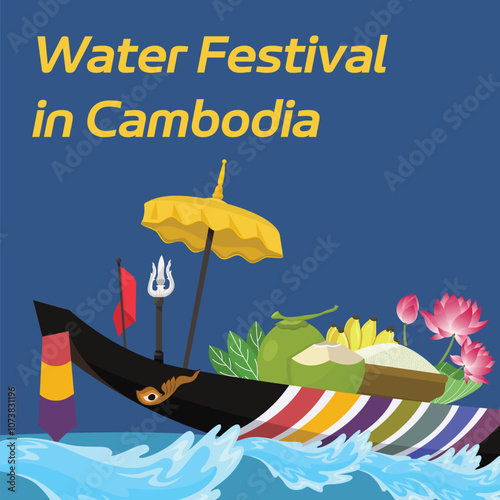 Water Festival in Cambodia.eps