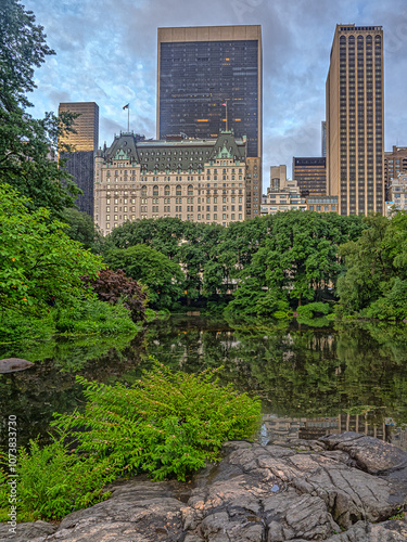 Obraz na płótnie Central Park summer w salonie