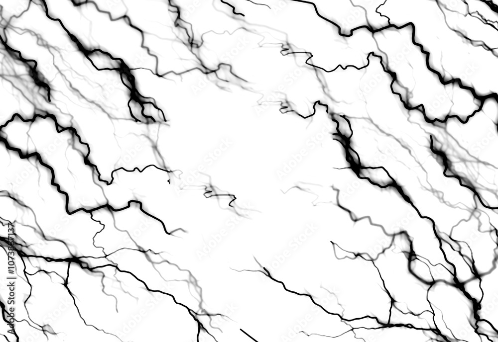 Black zippers on a white background texture Black zippers on a white background texture