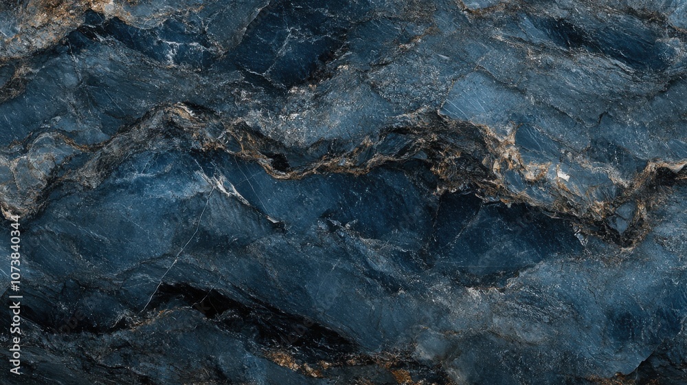 A stunning close-up of dark blue marble, showcasing intricate natural patterns and textures that evoke a sense of depth. A stunning close-up of dark blue marble, showcasing intricate natural patterns and textures that evoke a sense of depth.