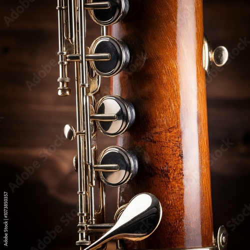 bassoon wind instrument, AI generated