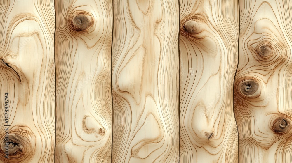 Natural Light Wood Grain Seamless Texture Natural Light Wood Grain Seamless Texture