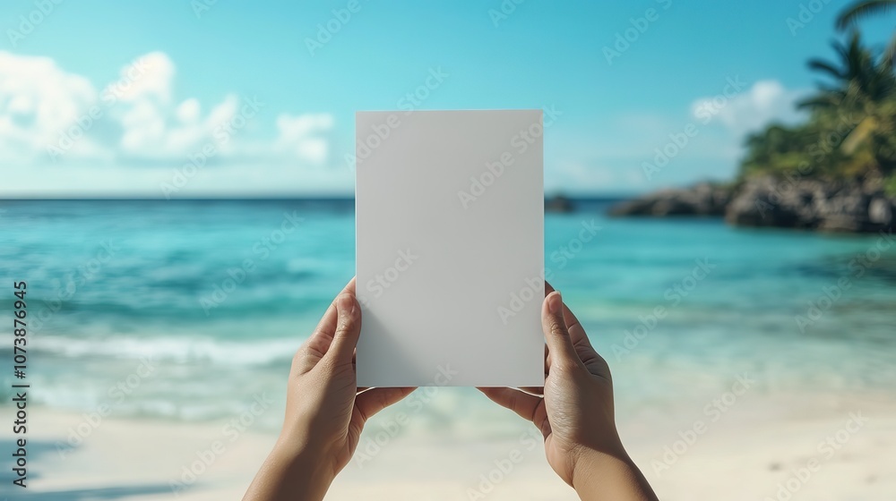 Mock-up book People hands holding a white book with copy space
Mock-up book People hands holding a white book with copy space