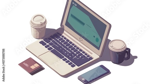 Payment_Gateway_with_mobile_and_laptop_with_vector_illustration_White_background