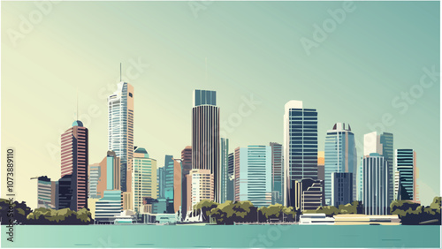Brisbane's Urban Landscape.eps